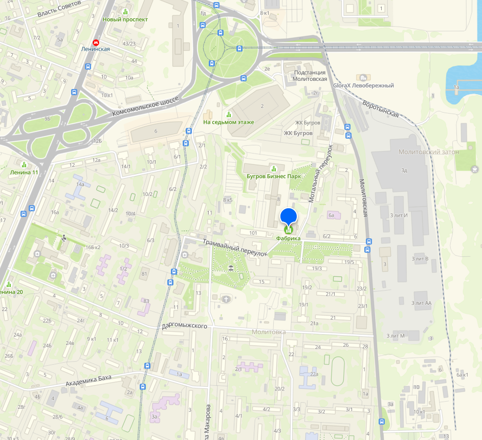 Офис ООО ПТК ГЕО - переулок Мотальный, д. 10А